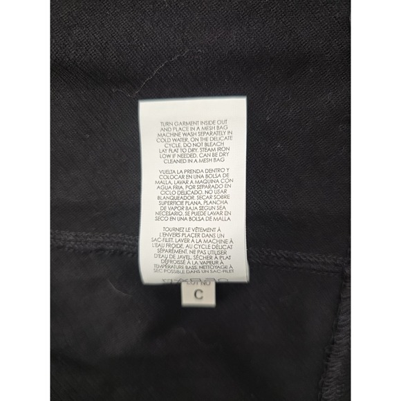 Cabi Black Maestro Long Coat Size Medium - Picture 9 of 10